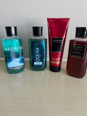 Bath & Body Works shower gel and body lotion for Men